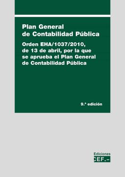 portada Plan General de Contabilidad Publica