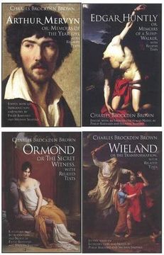 portada Charles Brockden Brown's Wieland, Ormond, Arthur Mervyn, and Edgar Huntly: With Related Texts: A Four-Volume set (en Inglés)