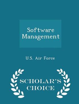 portada Software Management - Scholar's Choice Edition (en Inglés)