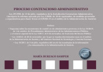 portada Esquemas Proceso Contencioso-Administrativo
