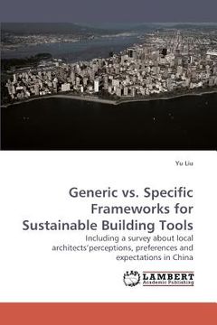 portada generic vs. specific frameworks for sustainable building tools (en Inglés)
