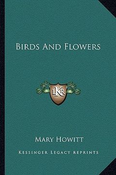portada birds and flowers (en Inglés)