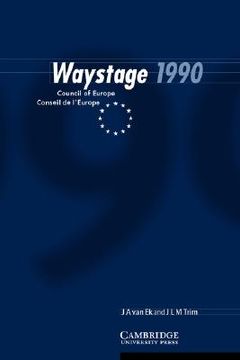 portada waystage 1990: council of europe conseil de l'europe