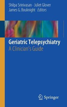 portada Geriatric Telepsychiatry: A Clinician's Guide (in English)