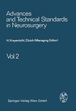 portada Advances and Technical Standards in Neurosurgery (Advances and Technical Standards in Neurosurgery, 2) (en Inglés)