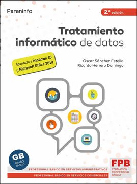 portada Tratamiento Informático de Datos 2. ª Edición 2021