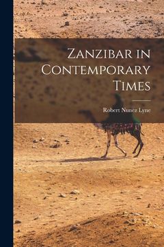 portada Zanzibar in Contemporary Times (in English)
