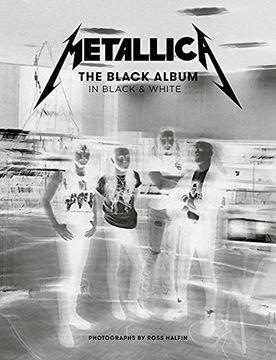 portada Metallica the Black Album in Black and White (in English)