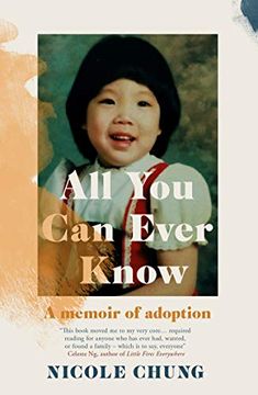 portada All you can Ever Know: A Memoir of Adoption (en Inglés)