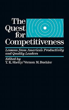 portada the quest for competitiveness: lessons from america's productivity and quality leaders (en Inglés)