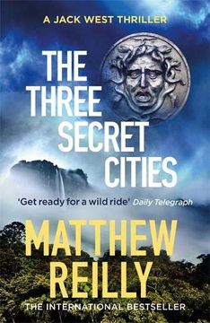 portada The Three Secret Cities (Jack West Series) (in English)