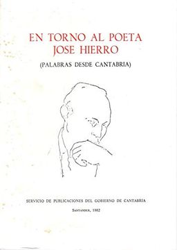 portada En Torno al Poeta Jose Hierro Palabras Desde Cantabria