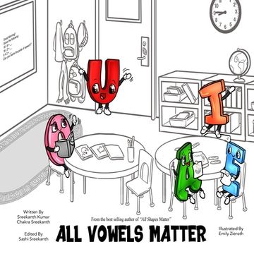 portada All Vowels Matter (en Inglés)