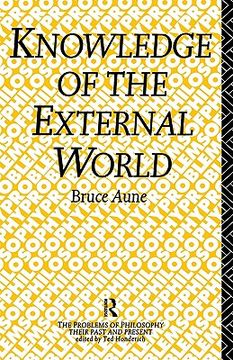 portada knowledge of the external world (en Inglés)
