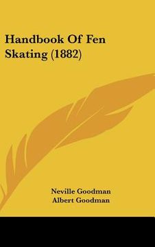 portada handbook of fen skating (1882) (in English)