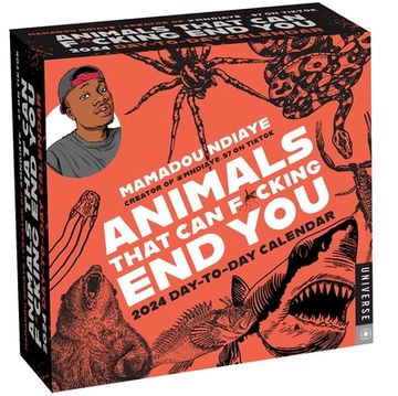 portada Animals That can F*Cking end you 2024 Day-To-Day Calendar 