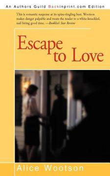 portada escape to love (en Inglés)