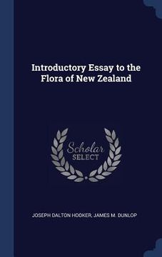 portada Introductory Essay to the Flora of New Zealand (en Inglés)