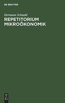 portada Repetitorium Mikroökonomik (en Alemán)