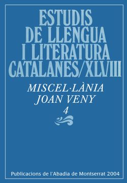 portada Miscel·Lània Joan Veny, 4 (en Catalá)