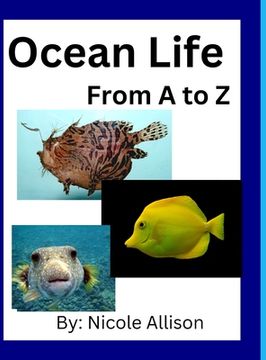 portada Ocean Life: A to Z (en Inglés)