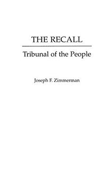 portada The Recall: Tribunal of the People (en Inglés)