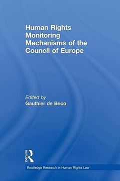 portada Human Rights Monitoring Mechanisms of the Council of Europe (en Inglés)