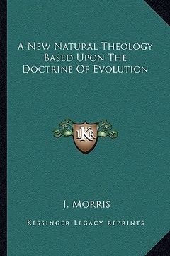 portada a new natural theology based upon the doctrine of evolution