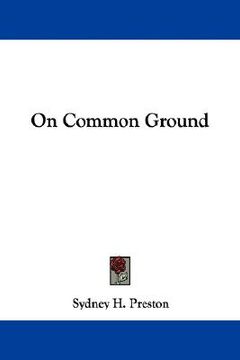 portada on common ground (in English)
