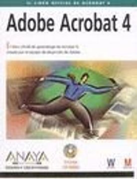 portada Adobe Acrobat 4 (Incluye Cd-Rom)
