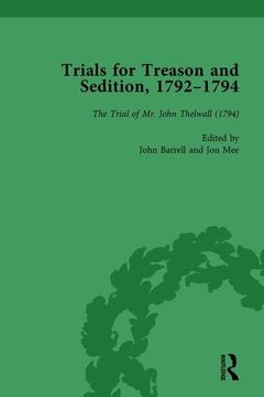 portada Trials for Treason and Sedition, 1792-1794, Part II Vol 8 (en Inglés)