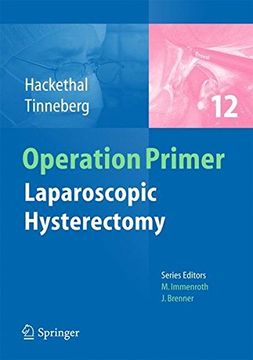 portada Laparoscopic Hysterectomy (Operation Primers) (en Inglés)