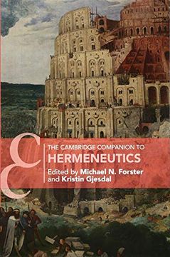 portada The Cambridge Companion to Hermeneutics (Cambridge Companions to Philosophy) (en Inglés)