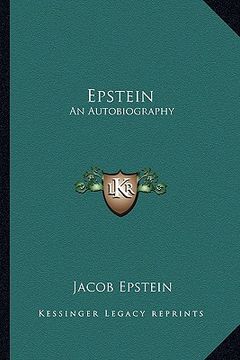 portada epstein: an autobiography