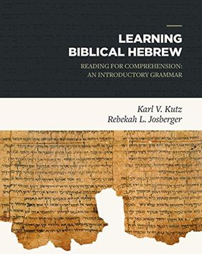 portada Learning Biblical Hebrew: Reading for Comprehension: An Introductory Grammar (en Inglés)