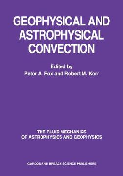 portada geophysical & astrophysical convection (en Inglés)