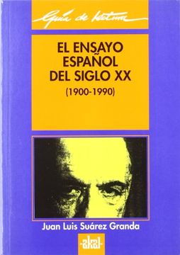 portada El Ensayo Español Del Siglo Xx (in Spanish)