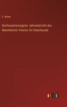 portada Sechsundreissigster Jahresbericht des Mannheimer Vereins für Naturkunde (in German)