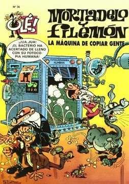 portada Ole Mortadelo 036: Maquina de Copiar Gente,La (in Spanish)