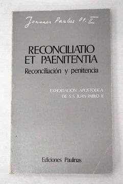 portada Reconciliatio et Paenitentia =
