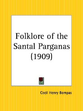 portada folklore of the santal parganas