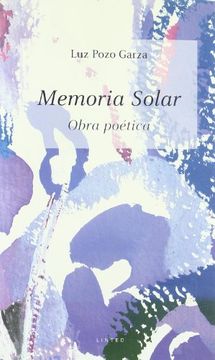 portada Memoria Solar: Obra Poetica (Coleccion Aberta) 