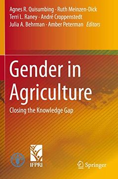 portada Gender in Agriculture: Closing the Knowledge Gap (in English)