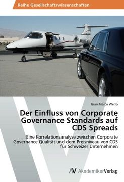 portada Der Einfluss Von Corporate Governance Standards Auf CDs Spreads
