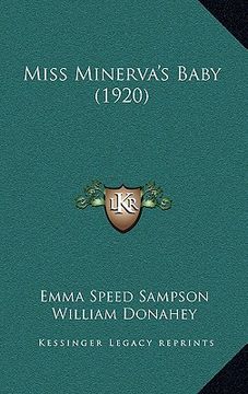 portada miss minerva's baby (1920) (in English)