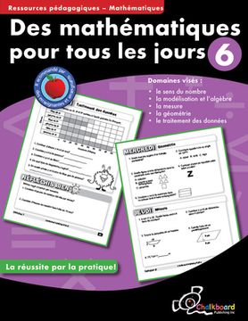 portada Des Mathematiques Pour Tous Les Jours 6 (in English)