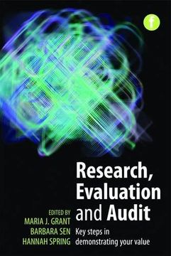 portada Research, Evaluation and Audit: Key Steps in Demonstrating Your Value 