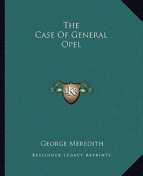 portada the case of general opel (in English)