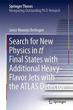portada Search for new Physics in tt ̅ Final States With Additional Heavy-Flavor Jets With the Atlas Detector (Springer Theses) (en Inglés)