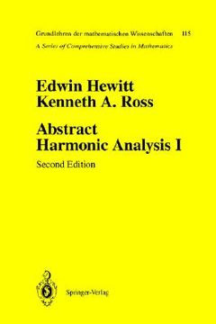 portada abstract harmonic analysis: volume 1: structure of topological groups. integration theory. group representations (en Inglés)
